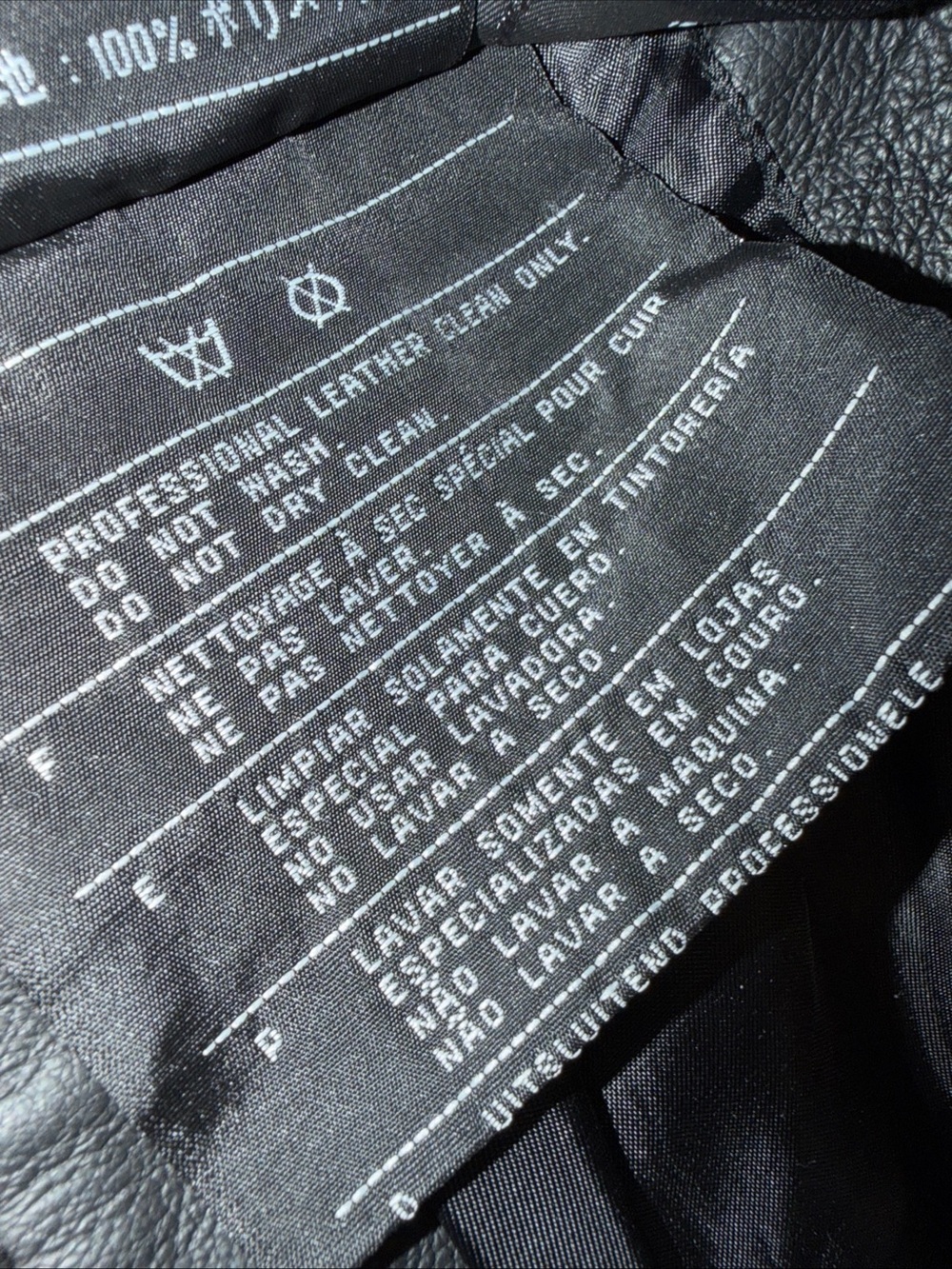 HARLEY DAVIDSON CHAPS Black Leather Size Medium Excellent Condition! - Picture 8 of 9